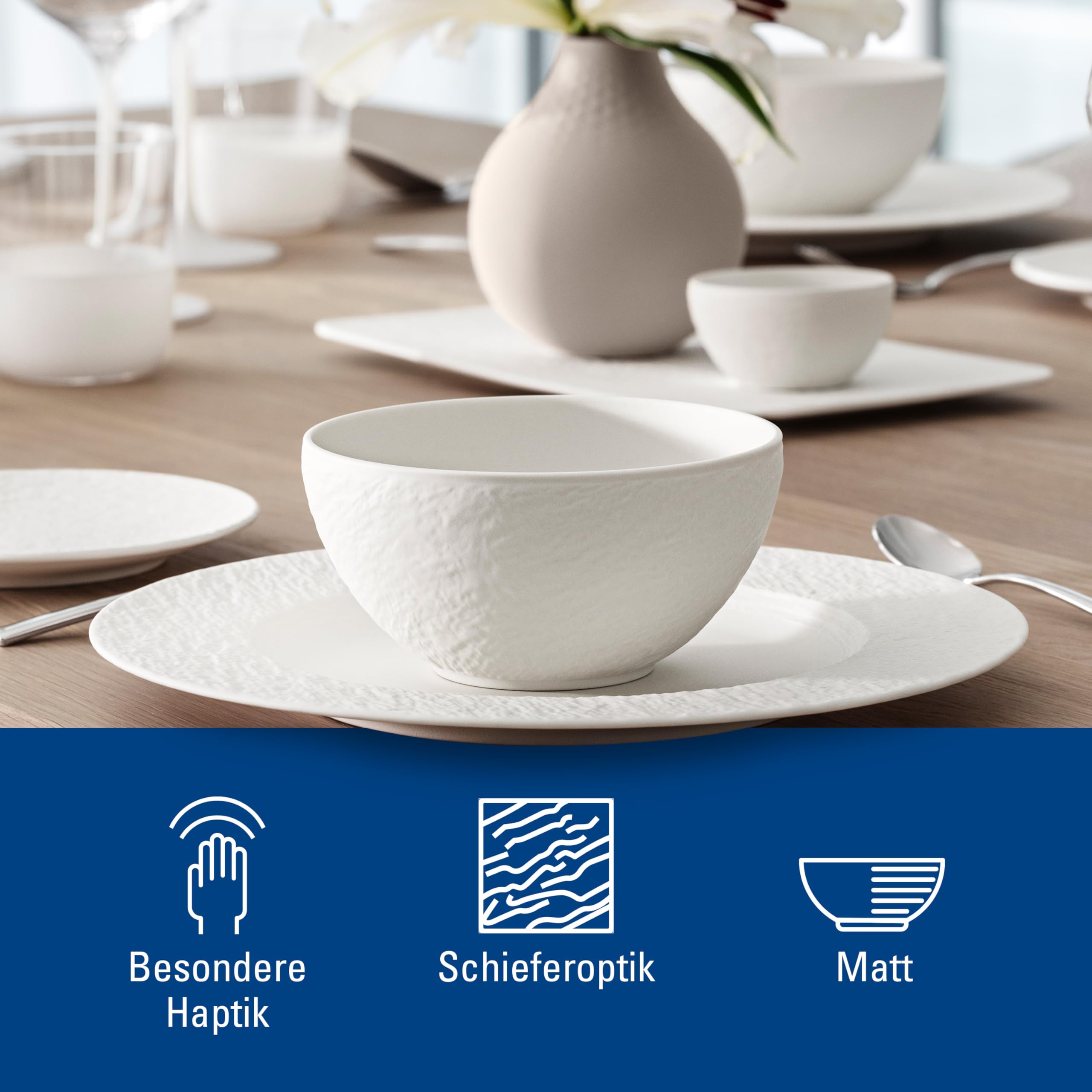 Amazon.co.jp: Villeroy & Boch - マニュファクチュール 朝食セット 6